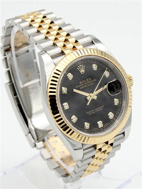 2 tone rolex with a diamond dial|new rolex datejust 41 2021.